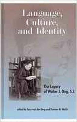 Stock image for Language, Culture, and Identity: The Legacy of Walter J. Ong, S.j. for sale by Revaluation Books