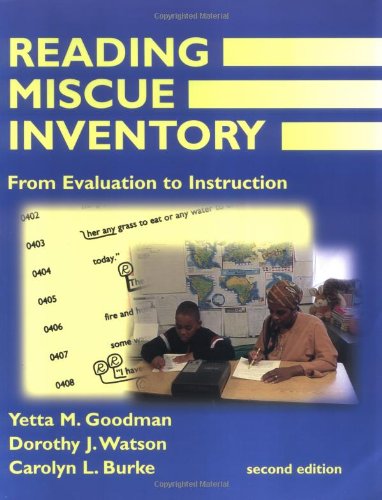 9781572747371: Reading Miscue Inventory: From Evaluation To Instruction