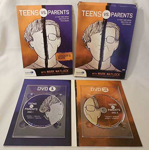 Stock image for Bluefish TV Teens vs Parents Kit (2 DVDs and Leaders Guide) Bible Study for Youth Groups for sale by Wonder Book