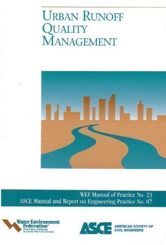 Beispielbild fr Urban Runoff Quality Management zum Verkauf von Better World Books