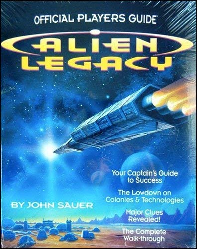 Beispielbild fr Alien Legacy: Official Players Guide zum Verkauf von Wonder Book