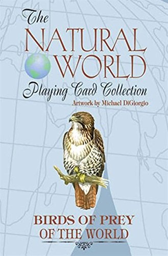 Stock image for Birds of Prey of the World (Natural World Playing Card Collection) for sale by Irish Booksellers