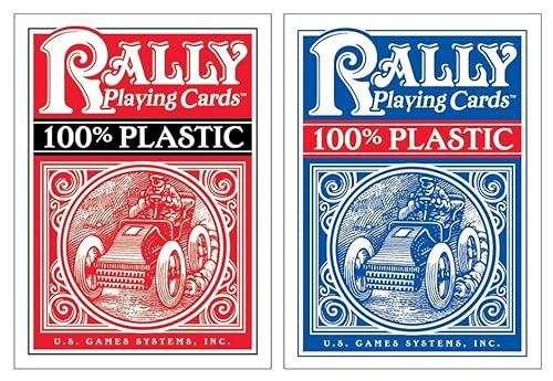 Stock image for Rally Playing Cards 100% Plastic for sale by Book Deals