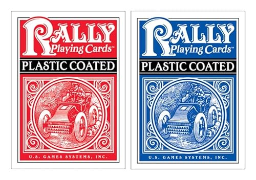 9781572815131: Plastic-Coated Rally Playing Cards