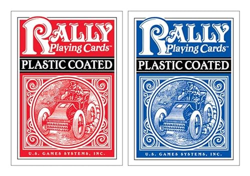 Stock image for Plastic-Coated Rally Playing Cards for sale by LowKeyBooks