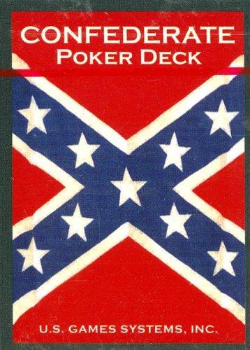 US Games Systems, Inc. Confederate Flag Poker Deck (9781572816015) by U.S. Games Systems; Inc.