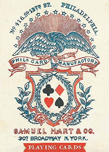Beispielbild fr 1858 Samuel Hart Poker Deck zum Verkauf von Grand Eagle Retail