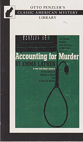 9781572830004: Accounting for Murder (Otto Penzler's Classic American Mystery Library)