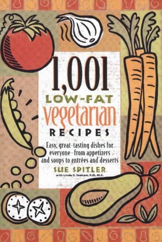 Beispielbild fr 1,001 Low-Fat Vegetarian Recipes zum Verkauf von SecondSale