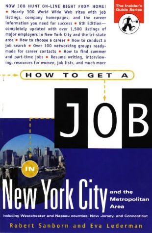 9781572840188: How to Get a Job in New York City and the Metropolitan Area