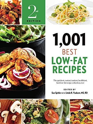 Imagen de archivo de 1,001 Best Low-Fat Recipes: The Quickest, Easiest, Tastiest, Healthiest, Best Low-Fat Recipe Collection Ever a la venta por GoldBooks