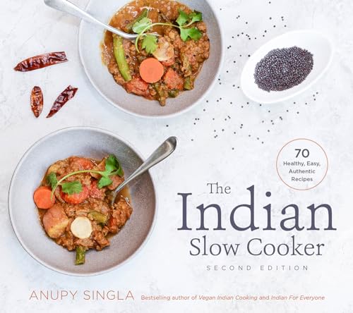Beispielbild fr The Indian Slow Cooker: 70 Healthy, Easy, Authentic Recipes zum Verkauf von Wonder Book