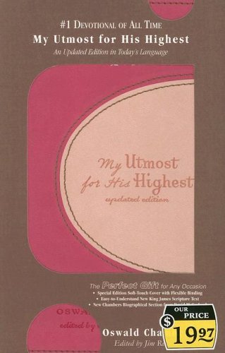 Stock image for My Utmost for his Highest: Cover 2 for sale by Ergodebooks