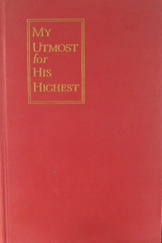 My Utmost for His Highest: Value Edition (9781572937321) by Chambers, Oswald