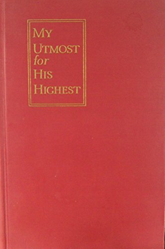 9781572937321: My Utmost for His Highest: Value Edition