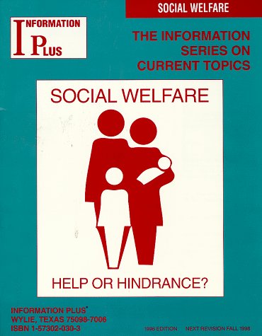 Stock image for Social Welfare - Help or Hindrance? for sale by Ergodebooks