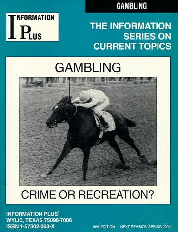 Stock image for Gambling : Crime or Recreation? for sale by Better World Books