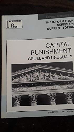 Beispielbild fr Capital Punishment : Cruel and Unusual? zum Verkauf von Better World Books