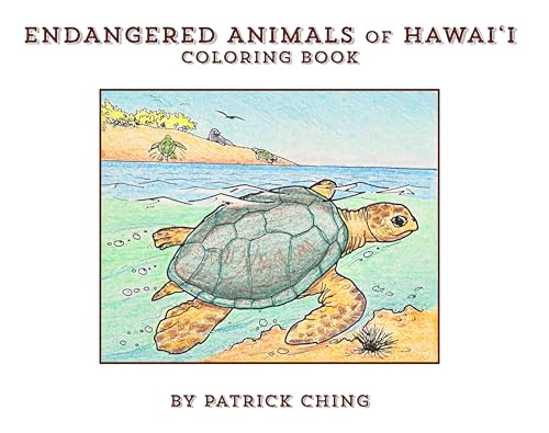 9781573060158: Endangered Animals of Hawaii Coloring Book