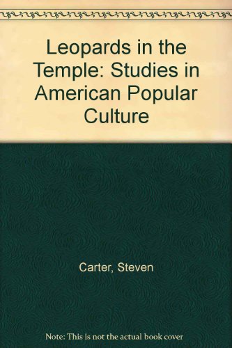 9781573091701: Leopards in the Temple: Studies in American Popular Culture