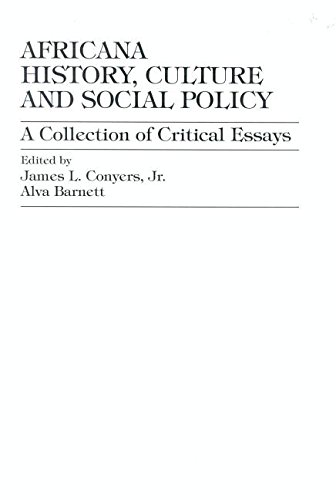 9781573092104: Africana History, Culture and Social Policy: A Collection of Critical Essays