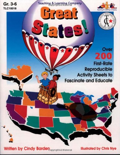 Stock image for Great States! : Over 200 First-Rate Reproducible Activity Sheets to Fascinate and Educate for sale by -OnTimeBooks-