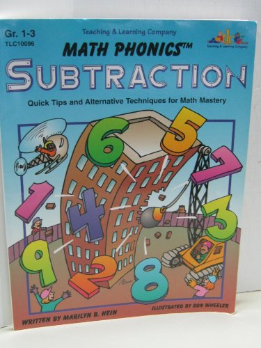 Beispielbild fr Subtraction: Quick Tips and Alternative Techniques for Math Mastery, Grades 1-3 (Math Phonics series) zum Verkauf von BooksRun