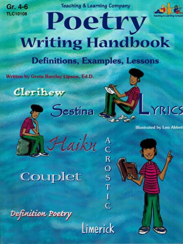 Stock image for Poetry Writing Handbook: Definitions, Examples, Lessons (Gr. 4-6) for sale by Gulf Coast Books