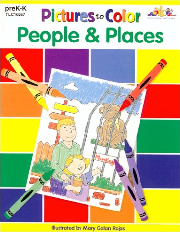 Stock image for Pictures to Color : People & Places for sale by Ergodebooks