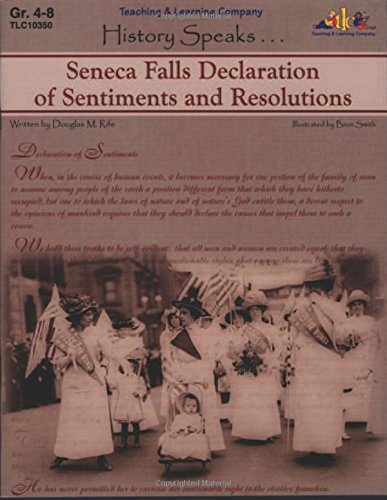 Imagen de archivo de Seneca Falls Declaration of Sentiments and Resolutions (Historic Documents) a la venta por dsmbooks