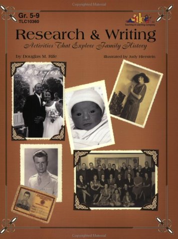 Imagen de archivo de Research Writing: Activities That Explore Family History a la venta por Blue Vase Books