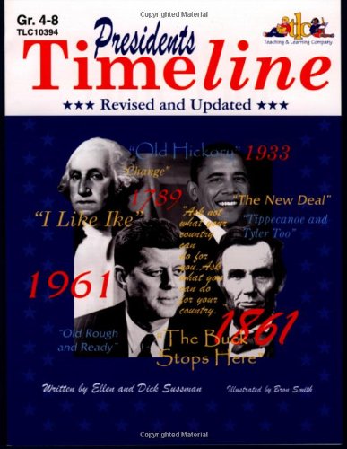 Imagen de archivo de Presidents Time Line: 1861 - 1961 (Grades 4-8) a la venta por Better World Books