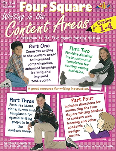 9781573104210: Teaching & Learning Company Four Square Writing in the Content Areas Workbook, Grades 1 - 4