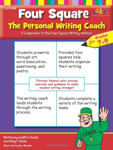 Imagen de archivo de Four Square: The Personal Writing Coach for Grades 7-9 a la venta por GF Books, Inc.