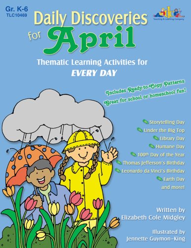 Beispielbild fr Daily Discoveries for April : Thematic Learning Activities for Every Day zum Verkauf von Better World Books