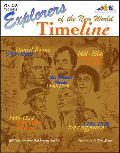 Imagen de archivo de Explorers of the New World Time Line a la venta por Jenson Books Inc