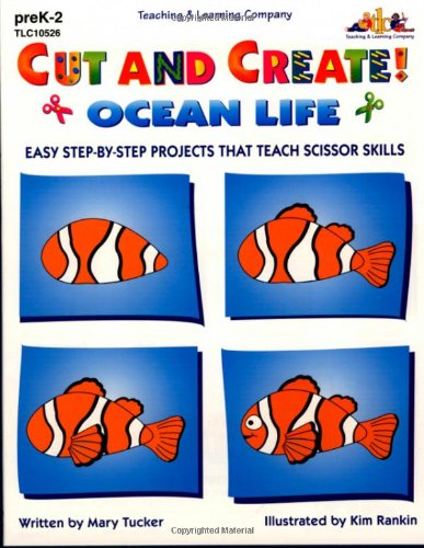 Beispielbild fr Ocean Life: Cut and Create! zum Verkauf von Starx Products