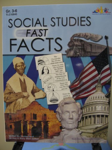 9781573105408: Social Studies Fast Facts: U.S. Geography (Natural & Manmade), U.S. States...