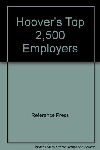 Imagen de archivo de Hoover's Top 2,500 Employers a la venta por Anderson Book