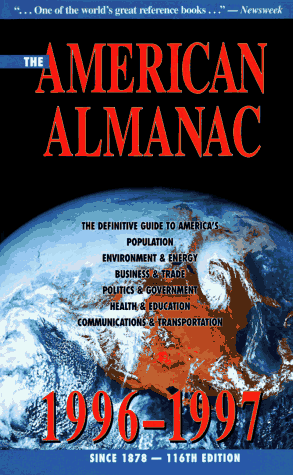 Imagen de archivo de The American Almanac 1996-1997: Statistical Abstract of the United States a la venta por Red's Corner LLC