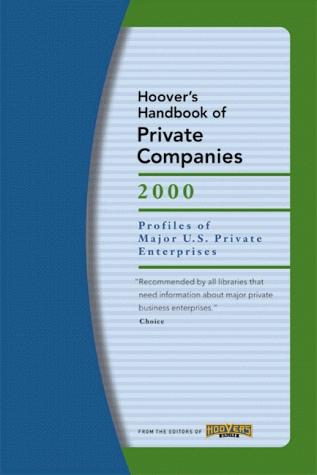 9781573110587: Hoover's Handbook of Private Companies 2000