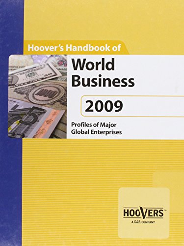 Beispielbild fr Hoover's Handbook of World Business 2009 zum Verkauf von Phatpocket Limited