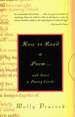 Imagen de archivo de How to Read a Poem.: and Start a Poetry Circle a la venta por Front Cover Books