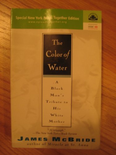 Beispielbild fr The color of water: A black man's tribute to his white mother zum Verkauf von ThriftBooks-Atlanta