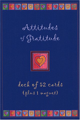 Beispielbild fr Attitudes of Gratitude Inspirational Cards zum Verkauf von HPB-Diamond