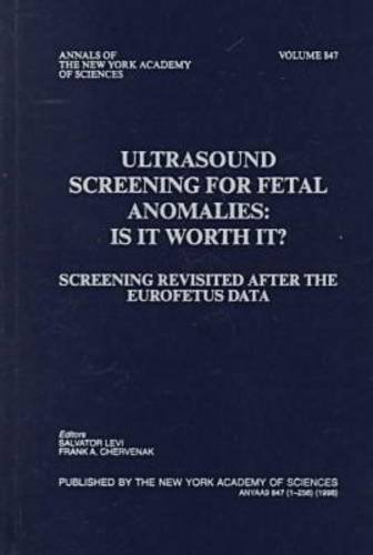 Imagen de archivo de Ultrasound Screening for Fetal Anomalies : Is It Worth It? a la venta por Better World Books