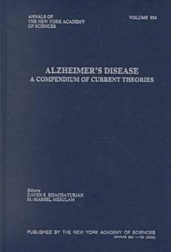 Imagen de archivo de Alzheimer's Disease: A Compendium of Current Theories (Annals of the New York Academy of Sciences) a la venta por Anybook.com
