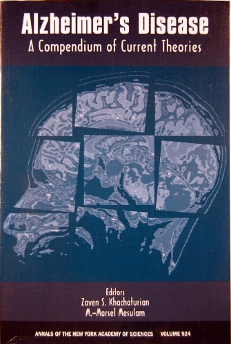 Imagen de archivo de Alzheimer's Disease: A Compendium of Current Theories (Annals of the New York Academy of Sciences Volume 914) a la venta por Ergodebooks