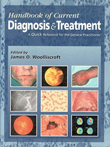 Stock image for Handbook of Current Diagnosis Treatment: A Quick Reference for the General Practitioner for sale by Front Cover Books