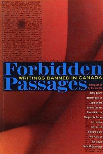 Stock image for Forbidden Passages : Writings Banned In Canada for sale by M. W. Cramer Rare and Out Of Print Books